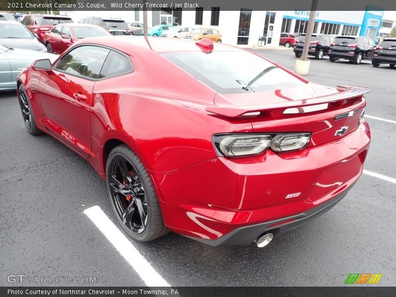 Wild Cherry Tintcoat / Jet Black 2021 Chevrolet Camaro SS Coupe