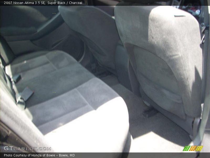 Super Black / Charcoal 2007 Nissan Altima 3.5 SE