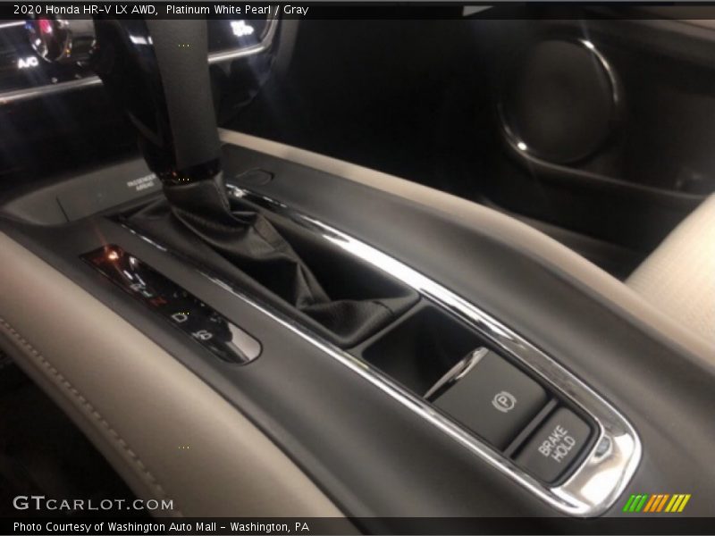 Platinum White Pearl / Gray 2020 Honda HR-V LX AWD