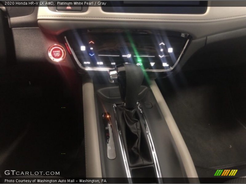 Platinum White Pearl / Gray 2020 Honda HR-V LX AWD