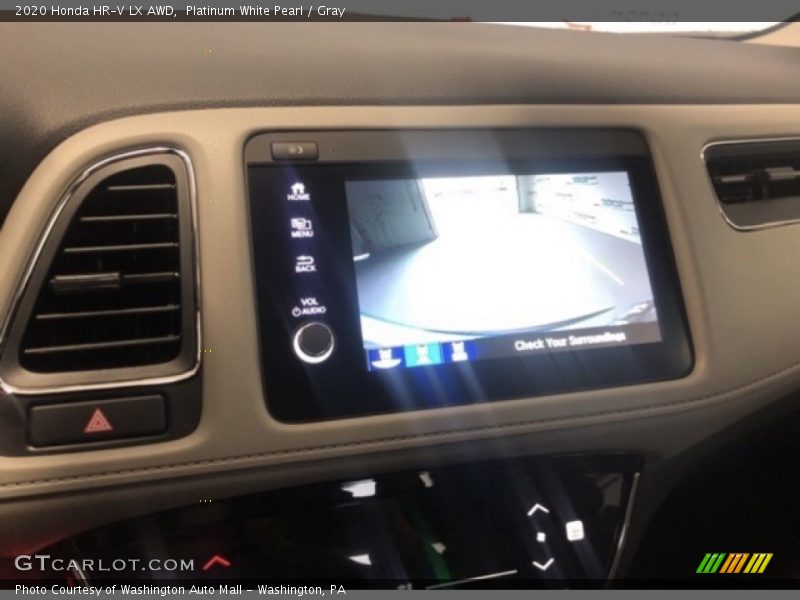 Platinum White Pearl / Gray 2020 Honda HR-V LX AWD