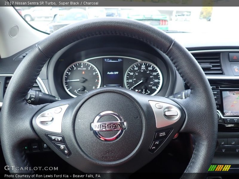 Super Black / Charcoal 2017 Nissan Sentra SR Turbo