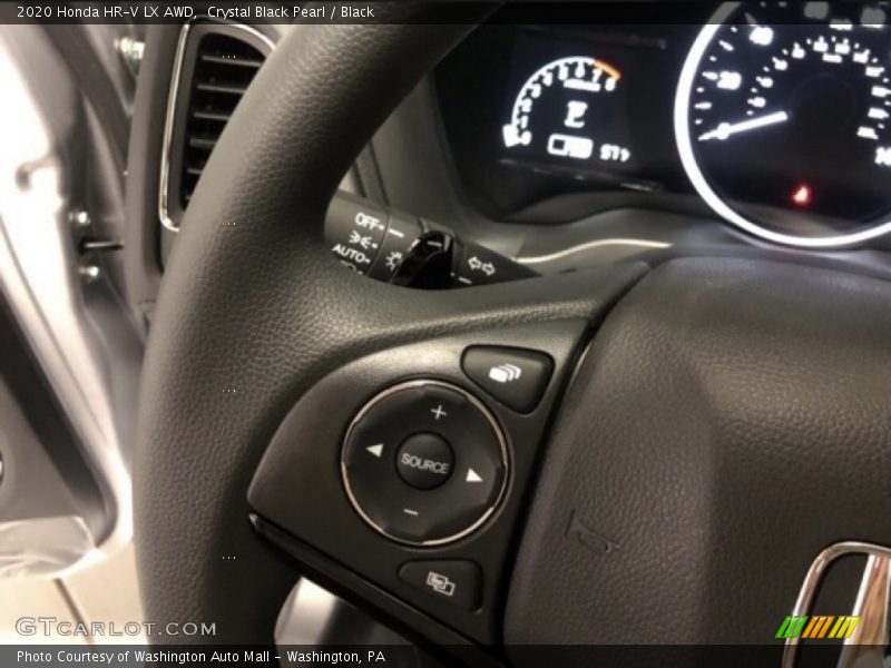 Crystal Black Pearl / Black 2020 Honda HR-V LX AWD