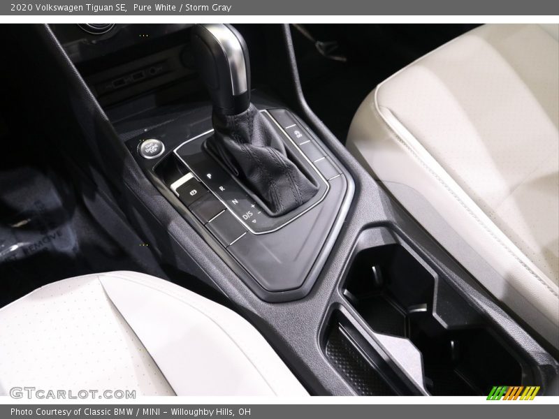 Pure White / Storm Gray 2020 Volkswagen Tiguan SE