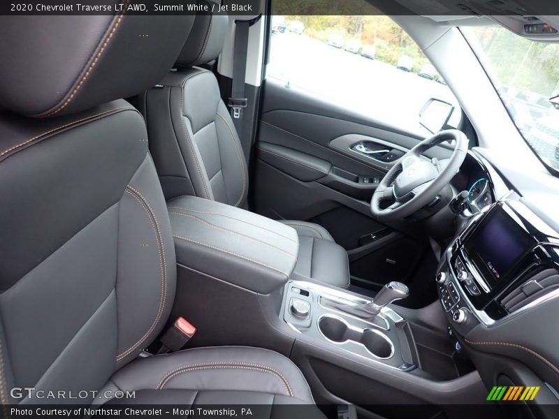Summit White / Jet Black 2020 Chevrolet Traverse LT AWD
