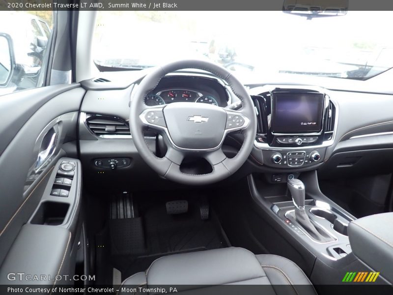  2020 Traverse LT AWD Jet Black Interior