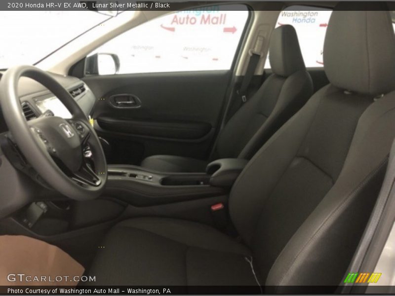 Lunar Silver Metallic / Black 2020 Honda HR-V EX AWD