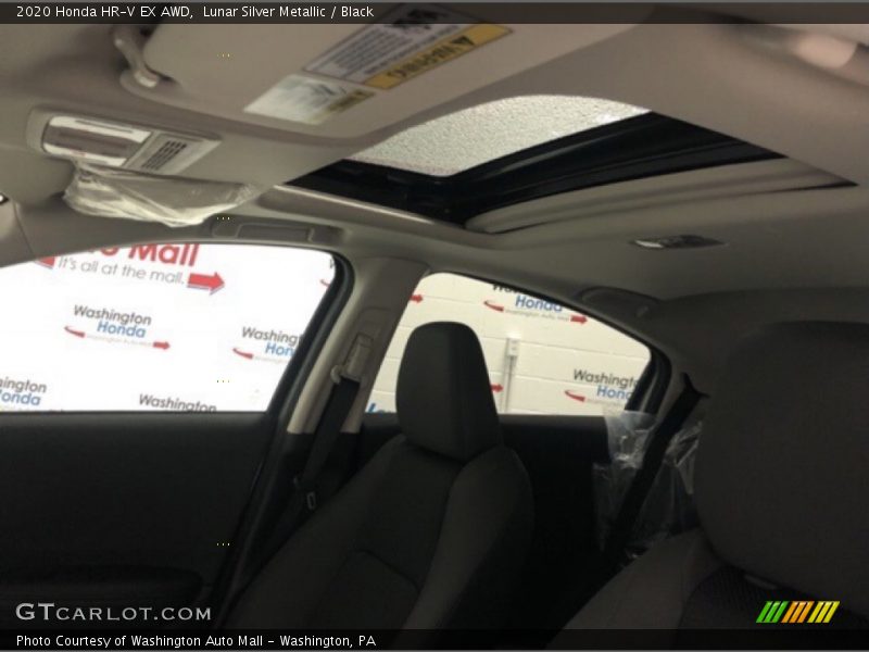 Lunar Silver Metallic / Black 2020 Honda HR-V EX AWD