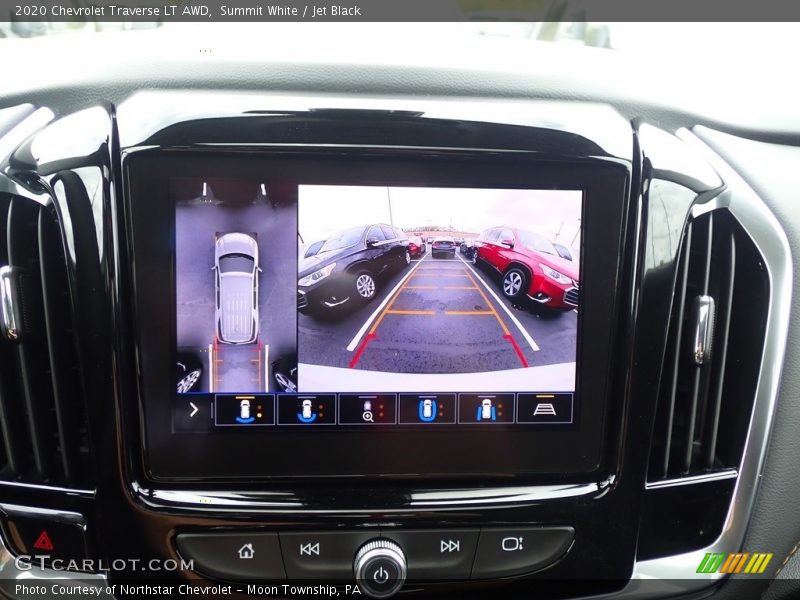 Summit White / Jet Black 2020 Chevrolet Traverse LT AWD
