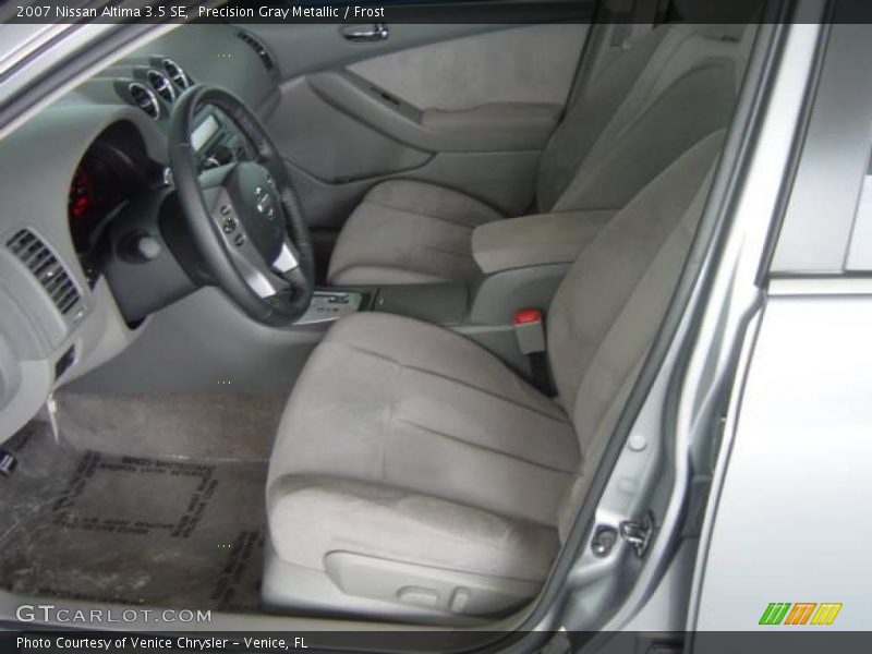 Precision Gray Metallic / Frost 2007 Nissan Altima 3.5 SE