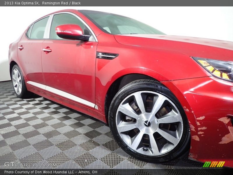 Remington Red / Black 2013 Kia Optima SX