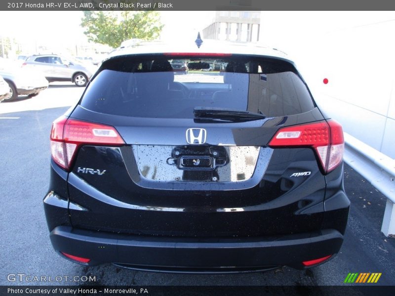 Crystal Black Pearl / Black 2017 Honda HR-V EX-L AWD