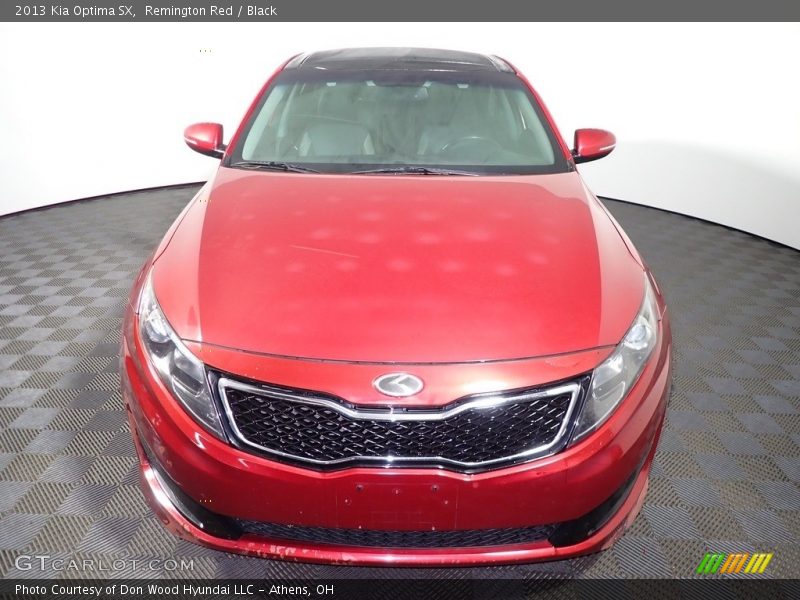 Remington Red / Black 2013 Kia Optima SX