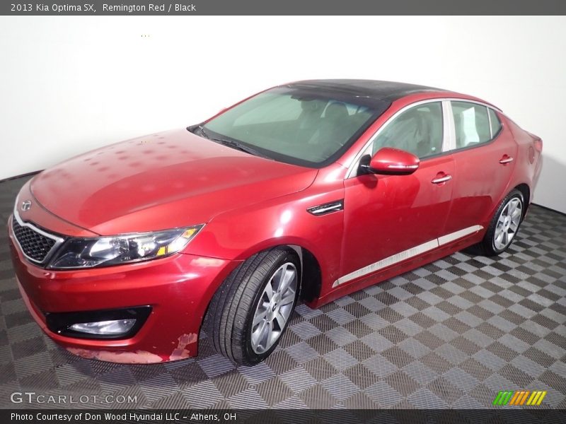 Remington Red / Black 2013 Kia Optima SX