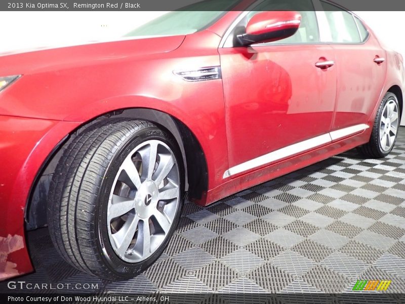 Remington Red / Black 2013 Kia Optima SX