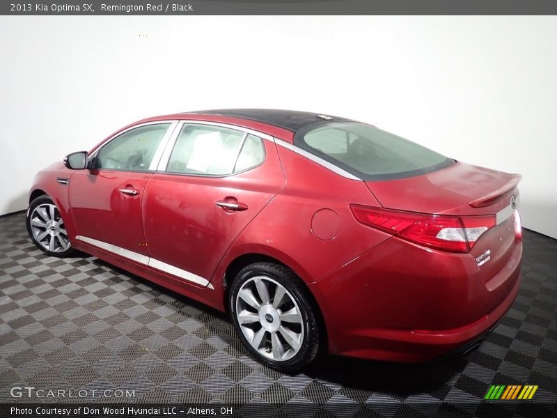 Remington Red / Black 2013 Kia Optima SX