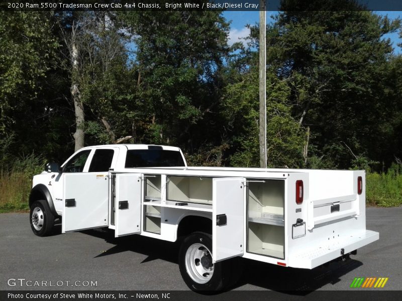 Bright White / Black/Diesel Gray 2020 Ram 5500 Tradesman Crew Cab 4x4 Chassis