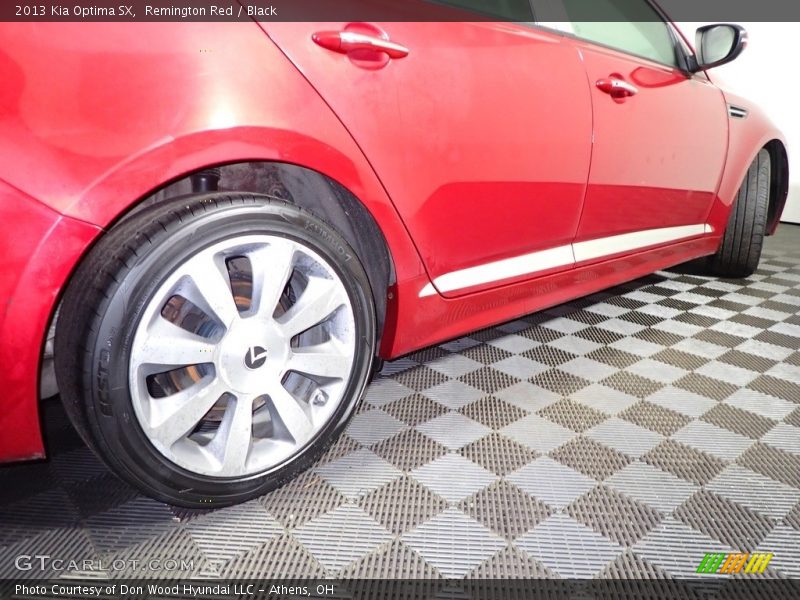 Remington Red / Black 2013 Kia Optima SX