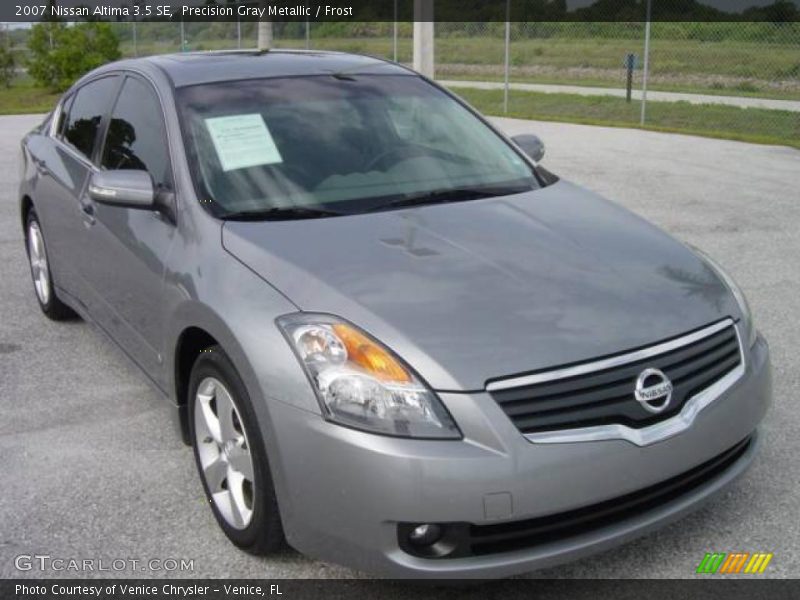 Precision Gray Metallic / Frost 2007 Nissan Altima 3.5 SE