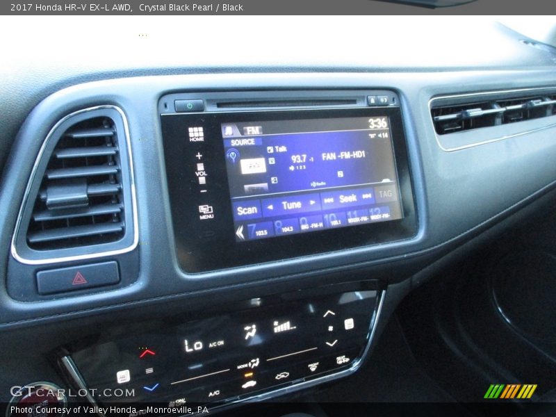 Crystal Black Pearl / Black 2017 Honda HR-V EX-L AWD