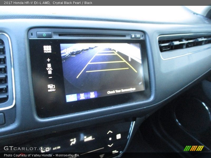 Crystal Black Pearl / Black 2017 Honda HR-V EX-L AWD