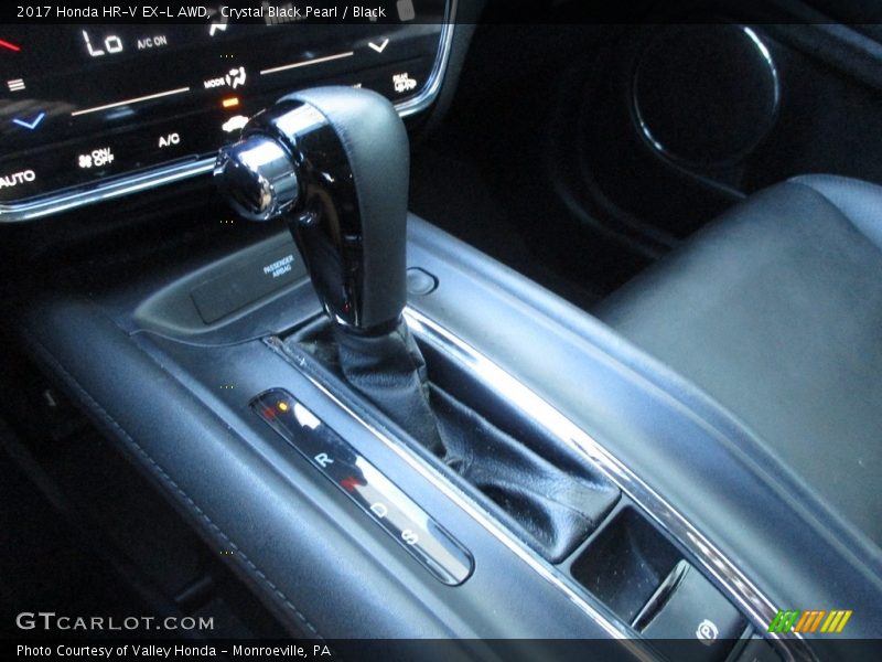 Crystal Black Pearl / Black 2017 Honda HR-V EX-L AWD
