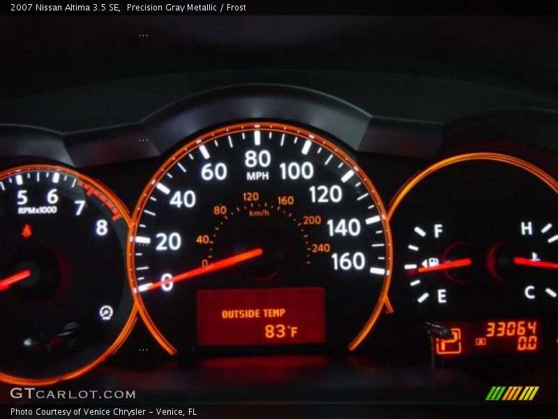 Precision Gray Metallic / Frost 2007 Nissan Altima 3.5 SE