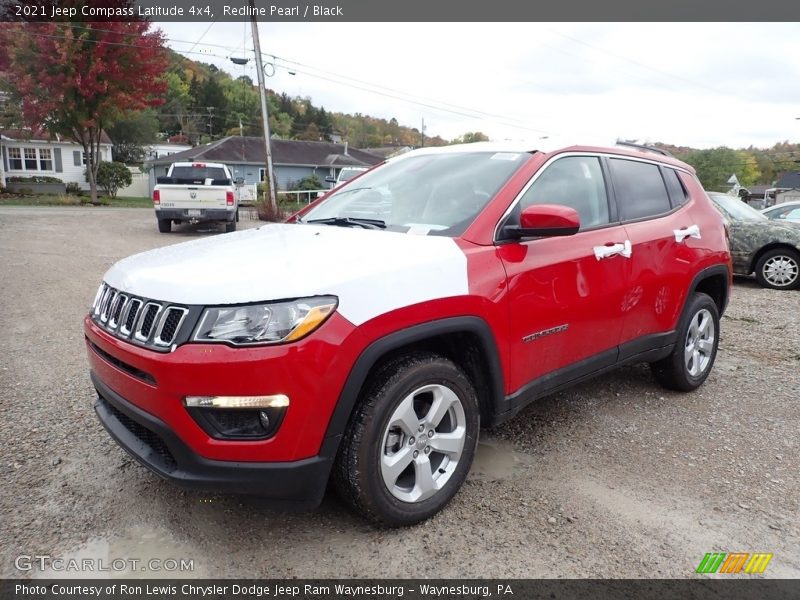 Redline Pearl / Black 2021 Jeep Compass Latitude 4x4