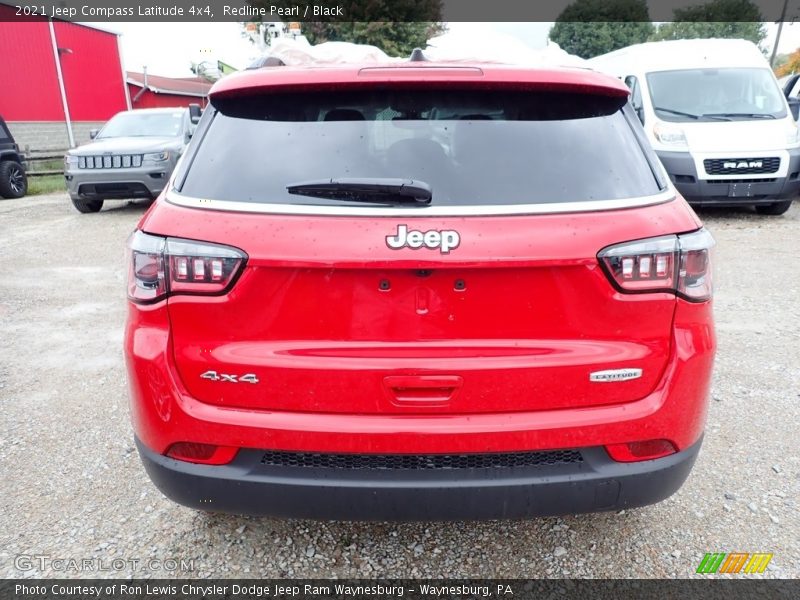 Redline Pearl / Black 2021 Jeep Compass Latitude 4x4