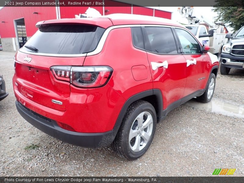 Redline Pearl / Black 2021 Jeep Compass Latitude 4x4