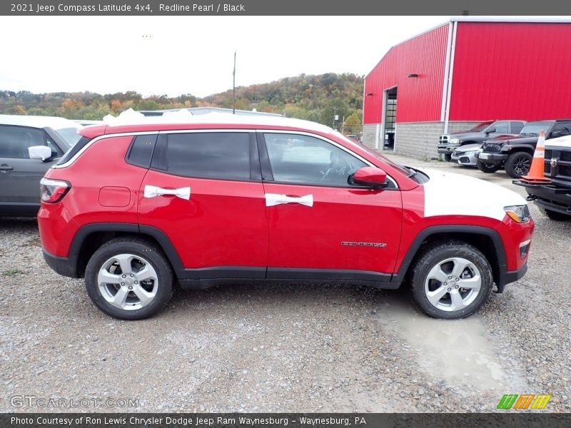 Redline Pearl / Black 2021 Jeep Compass Latitude 4x4