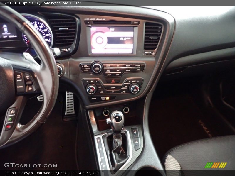Remington Red / Black 2013 Kia Optima SX
