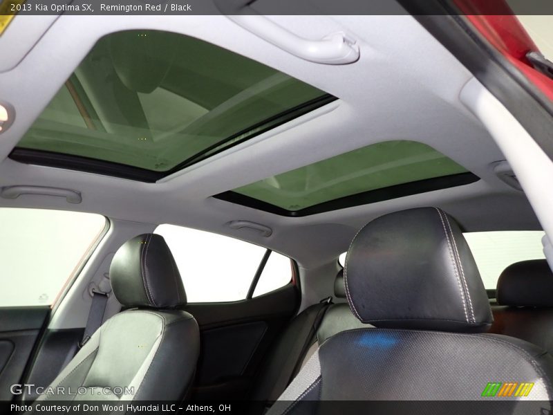 Remington Red / Black 2013 Kia Optima SX