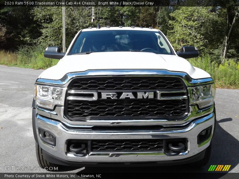 Bright White / Black/Diesel Gray 2020 Ram 5500 Tradesman Crew Cab 4x4 Chassis