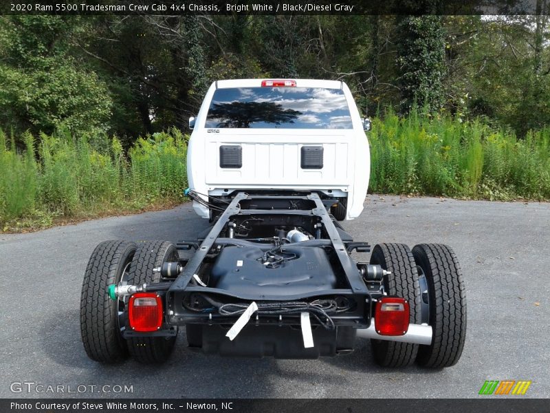 Bright White / Black/Diesel Gray 2020 Ram 5500 Tradesman Crew Cab 4x4 Chassis