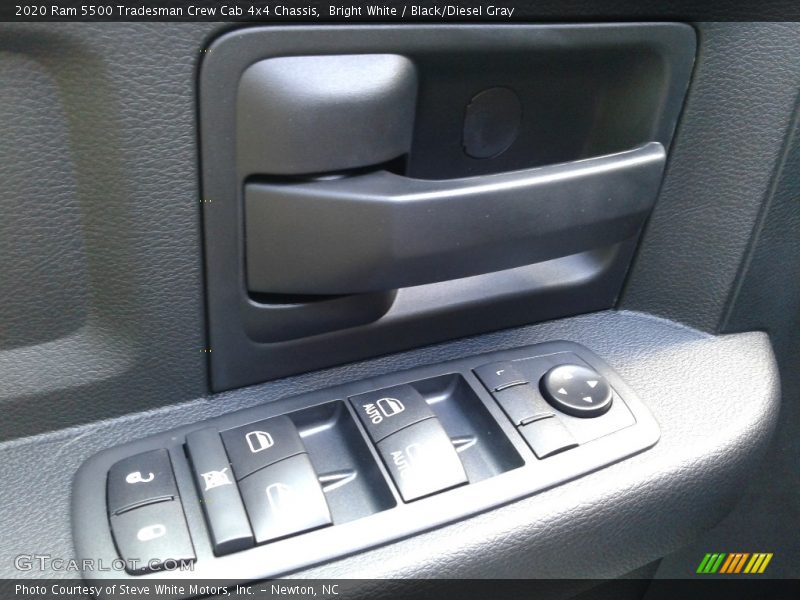 Bright White / Black/Diesel Gray 2020 Ram 5500 Tradesman Crew Cab 4x4 Chassis
