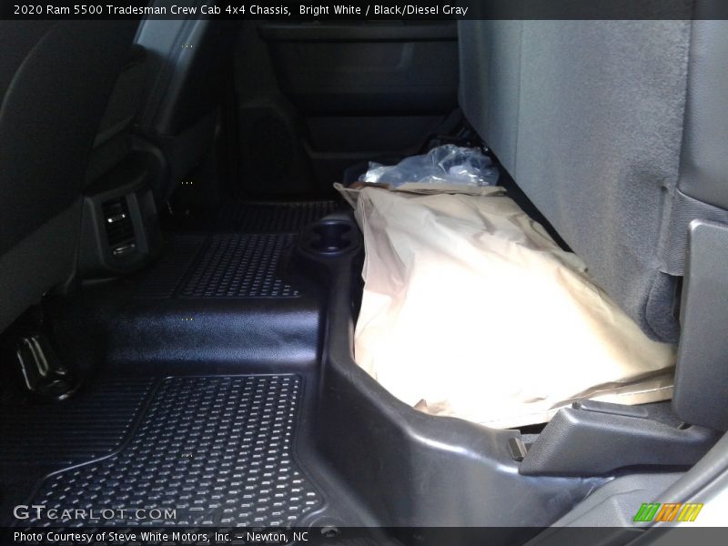 Bright White / Black/Diesel Gray 2020 Ram 5500 Tradesman Crew Cab 4x4 Chassis