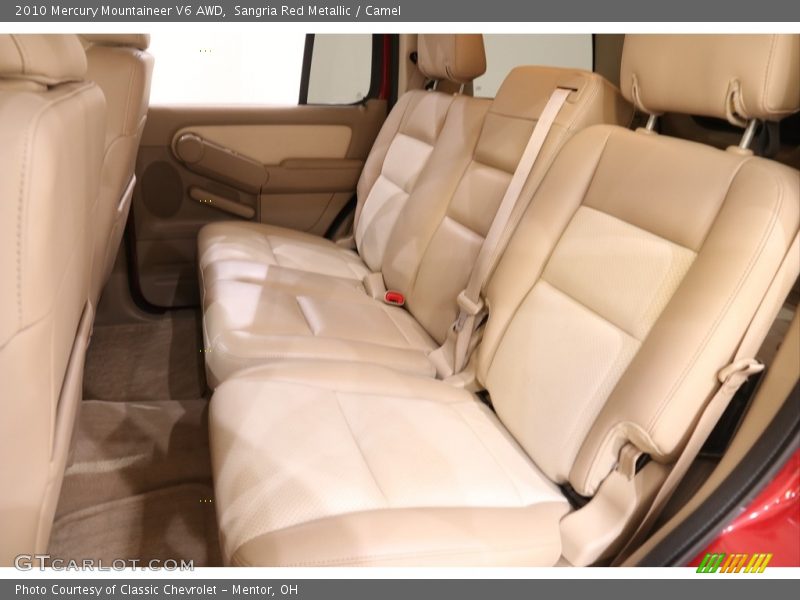 Sangria Red Metallic / Camel 2010 Mercury Mountaineer V6 AWD