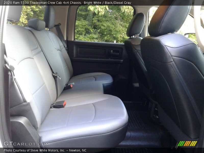 Bright White / Black/Diesel Gray 2020 Ram 5500 Tradesman Crew Cab 4x4 Chassis