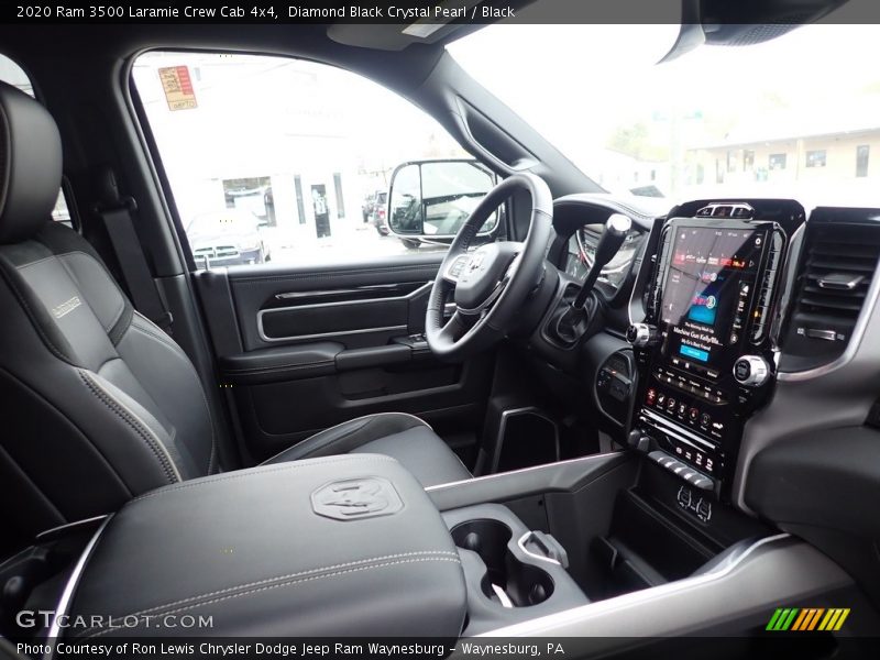 Diamond Black Crystal Pearl / Black 2020 Ram 3500 Laramie Crew Cab 4x4