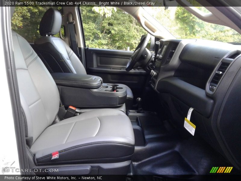 Bright White / Black/Diesel Gray 2020 Ram 5500 Tradesman Crew Cab 4x4 Chassis