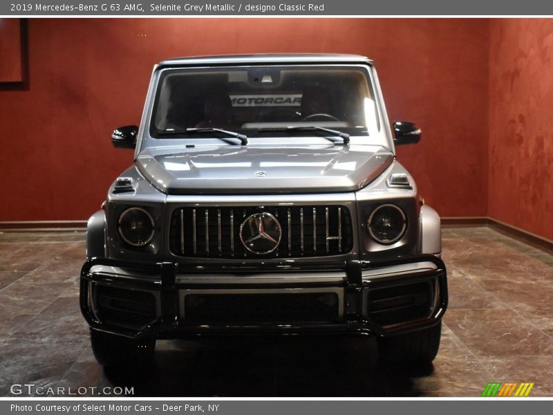 Selenite Grey Metallic / designo Classic Red 2019 Mercedes-Benz G 63 AMG