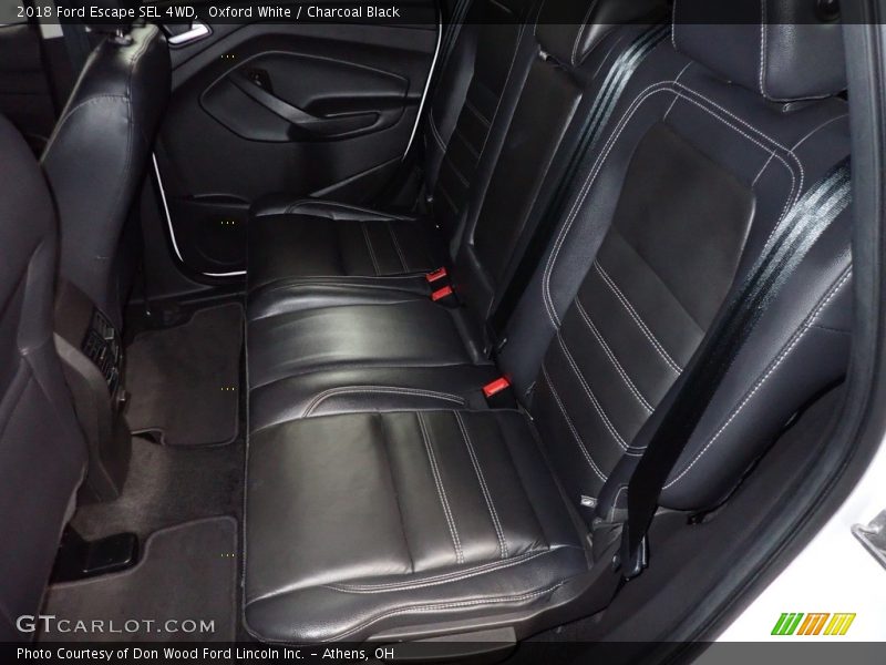 Oxford White / Charcoal Black 2018 Ford Escape SEL 4WD