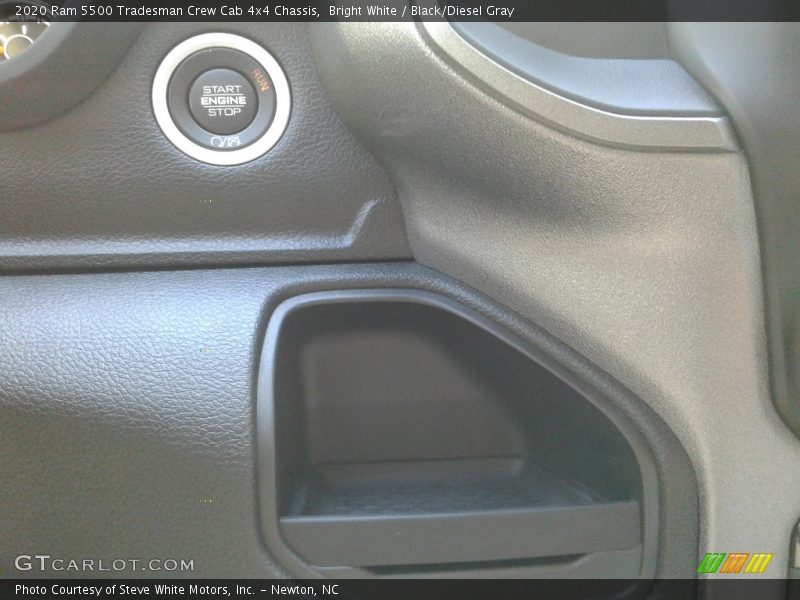Bright White / Black/Diesel Gray 2020 Ram 5500 Tradesman Crew Cab 4x4 Chassis