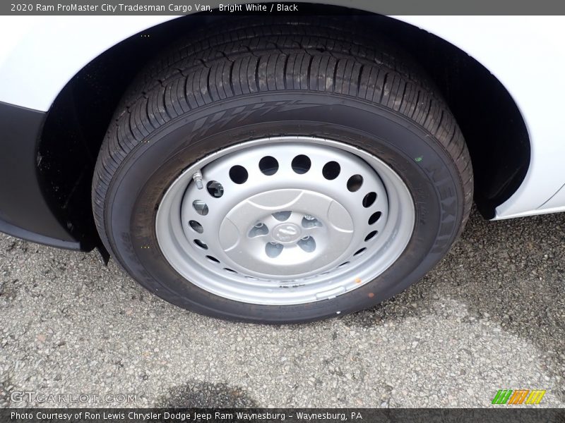 Bright White / Black 2020 Ram ProMaster City Tradesman Cargo Van