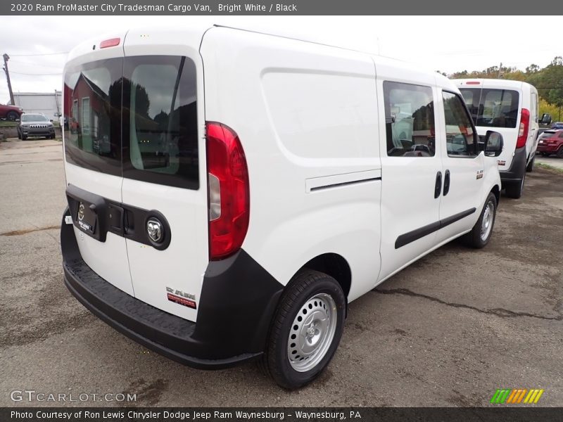 Bright White / Black 2020 Ram ProMaster City Tradesman Cargo Van