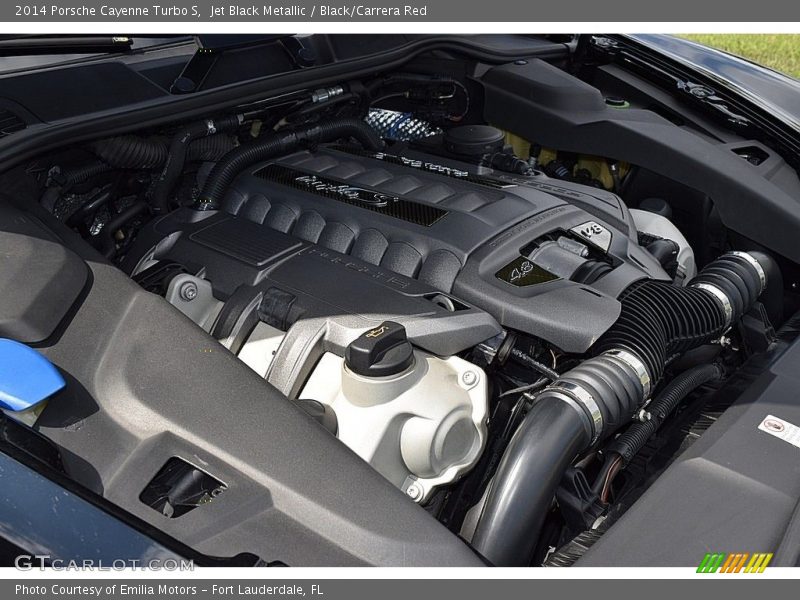  2014 Cayenne Turbo S Engine - 4.8 Liter DFI Twin-Turbocharged DOHC 32-Valve VVT V8
