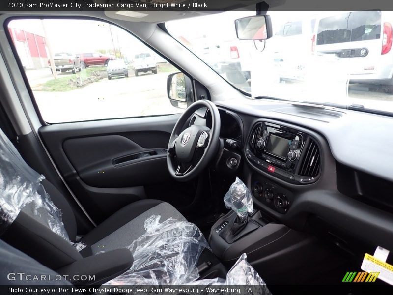 Bright White / Black 2020 Ram ProMaster City Tradesman Cargo Van