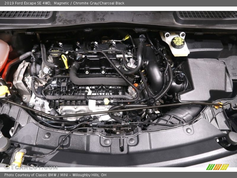 Magnetic / Chromite Gray/Charcoal Black 2019 Ford Escape SE 4WD