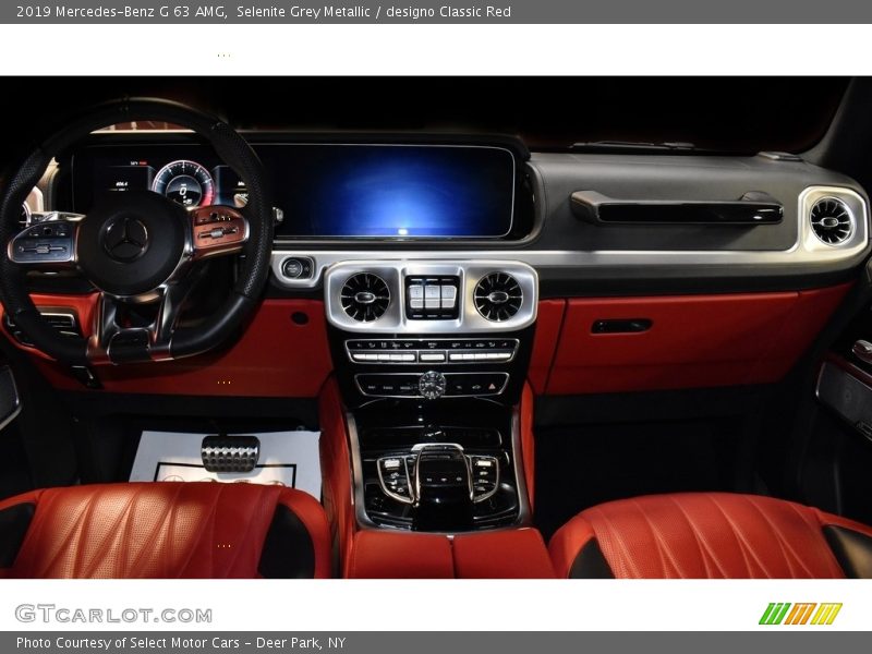 Selenite Grey Metallic / designo Classic Red 2019 Mercedes-Benz G 63 AMG